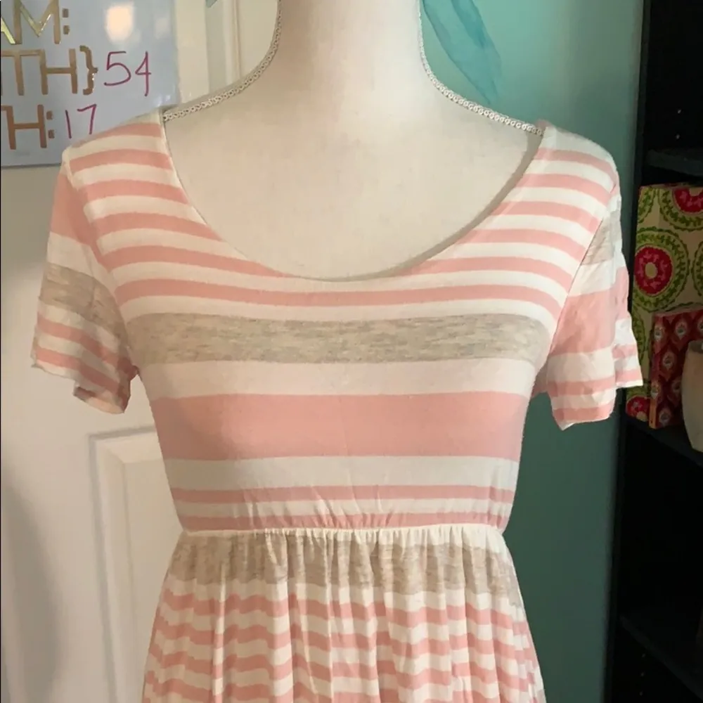 Pink Blush striped maxi dress - Image 3