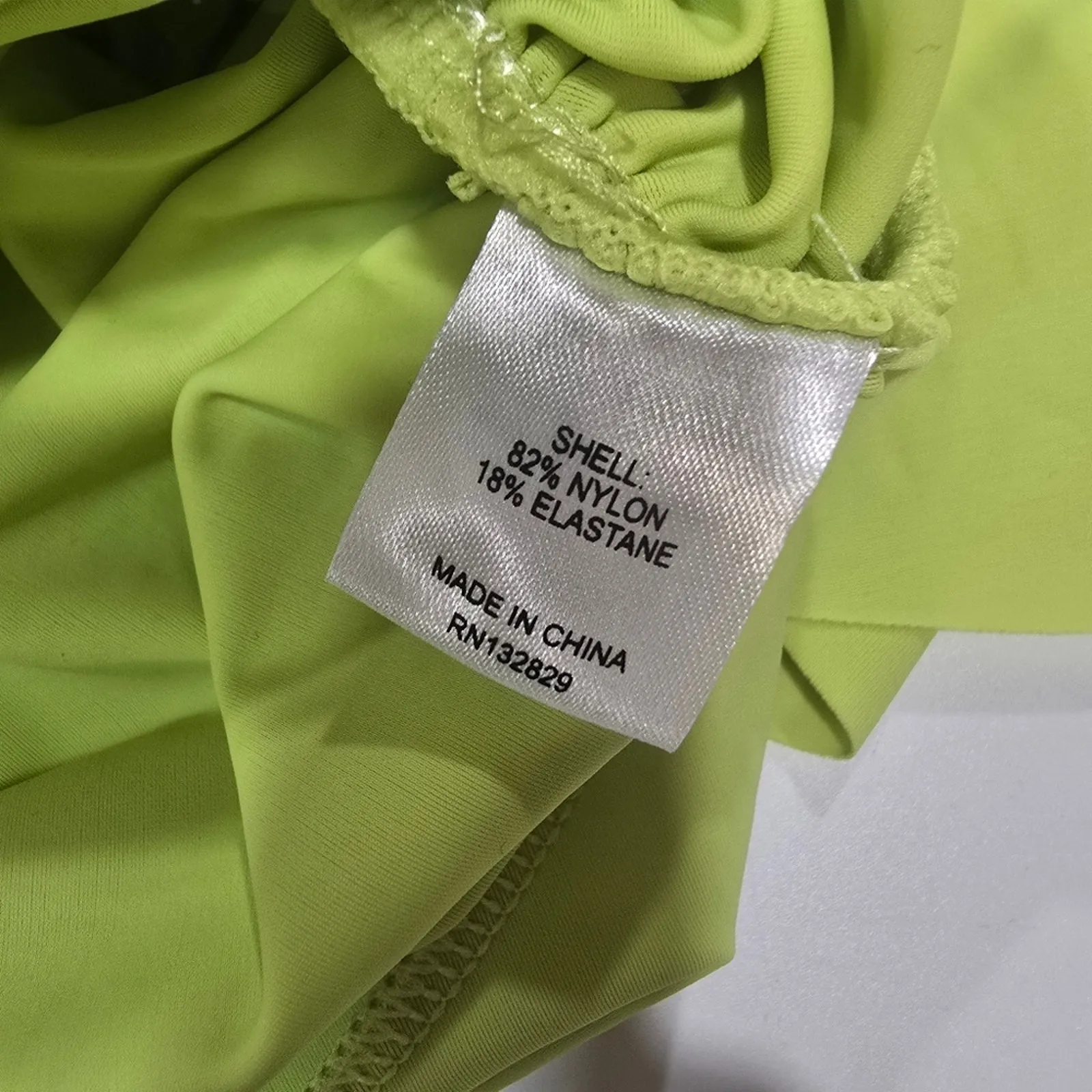 L'Academie Cachet Mini Dress in Chartreuse Small - Image 7