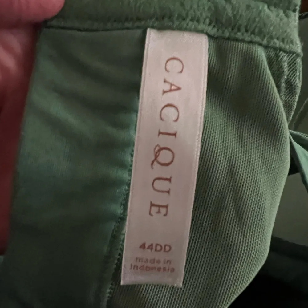 Cacique Lace Green Bra size 44DD - Image 3