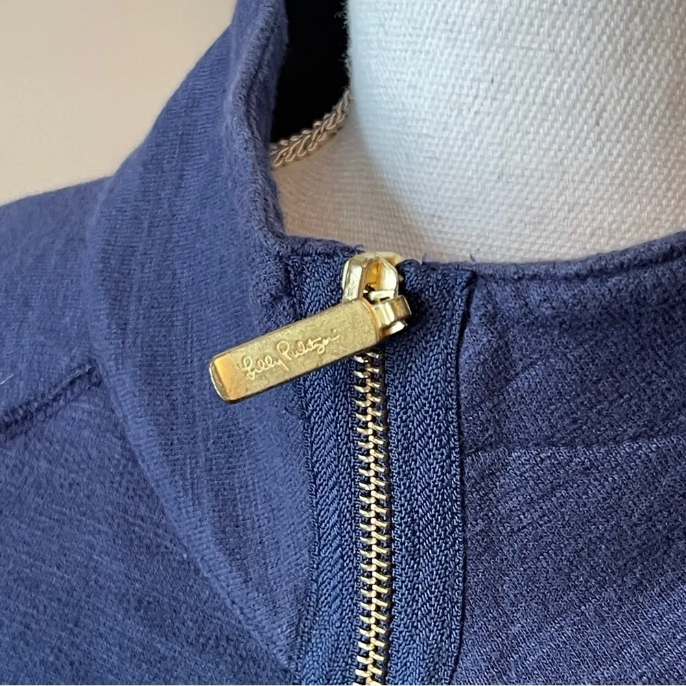 LILLY PULITZER | Blue Kangaroo Pocket Pullover Sz XS - Image 24