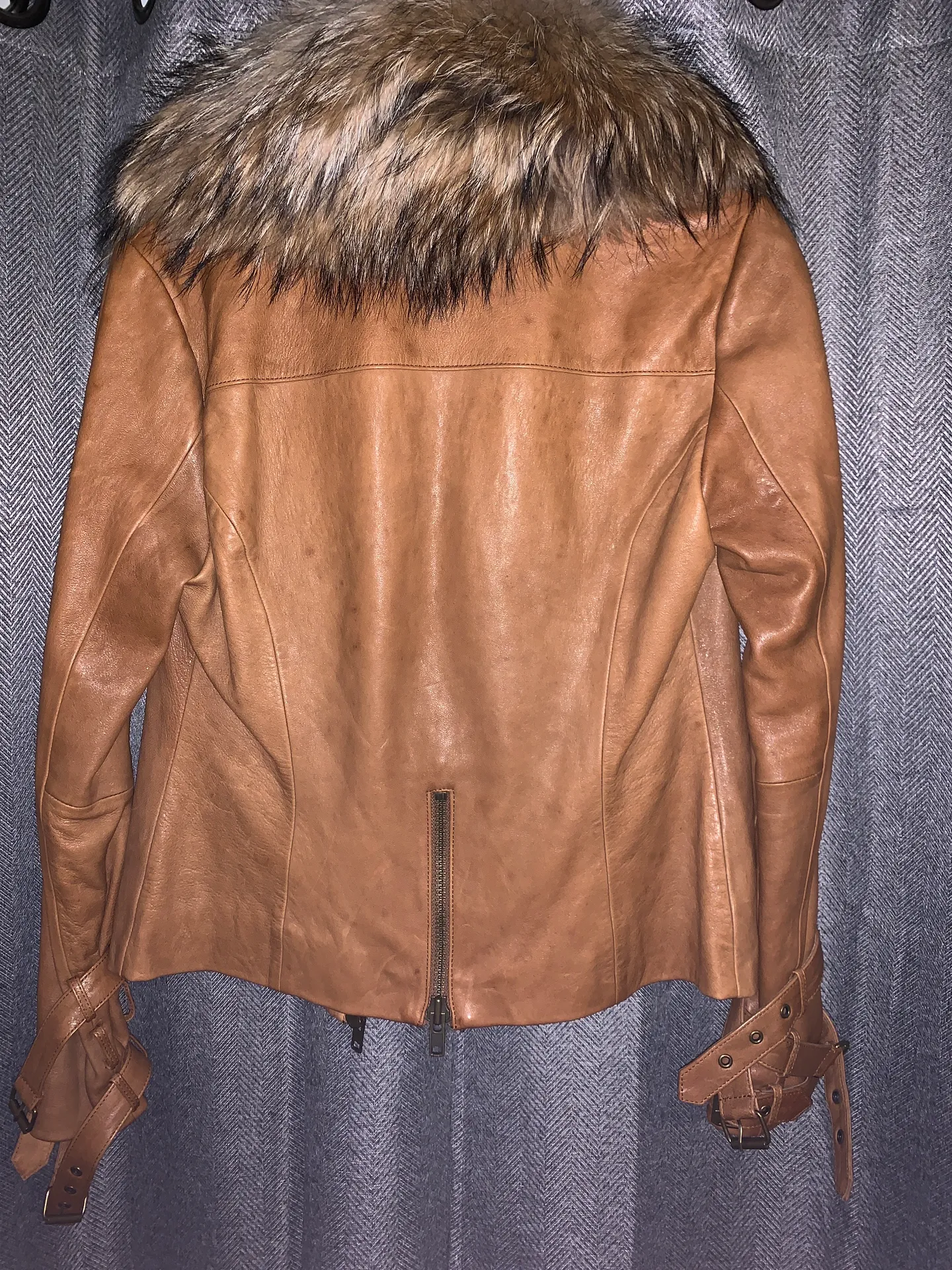Haute Hippie Leather Jacket - Image 2