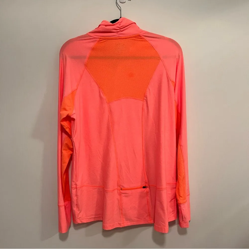 Champion Neon Pink Quarter Zip Athlesiure Pullover - Image 9