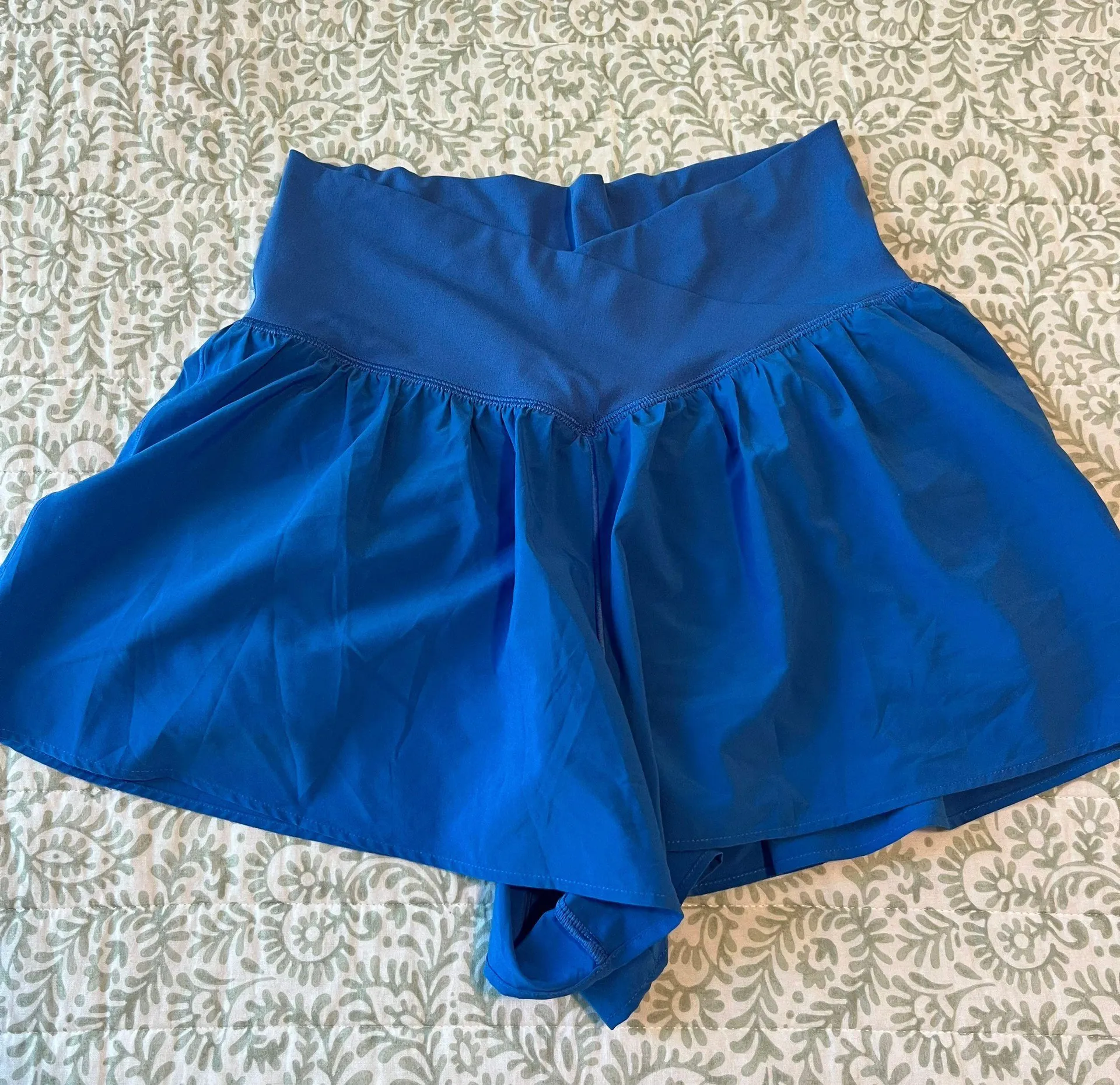 Flowy Workout Shorts Blue Size M - $14 (53% Off Retail) - From Jordan