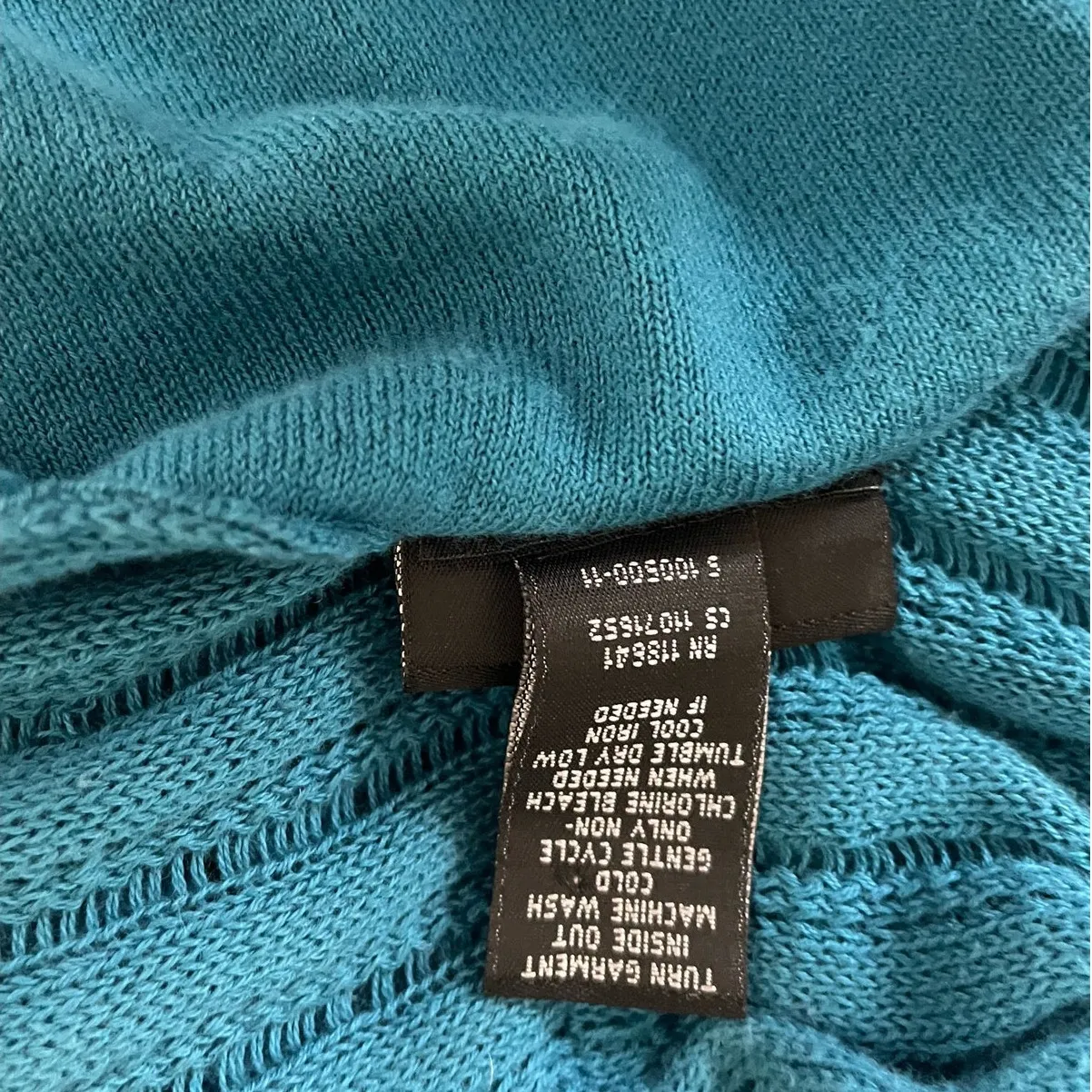 Lane Bryant Women Tunic Cardigan‎ Sweater 18/20 Teal Open Front Casual Office - Image 8