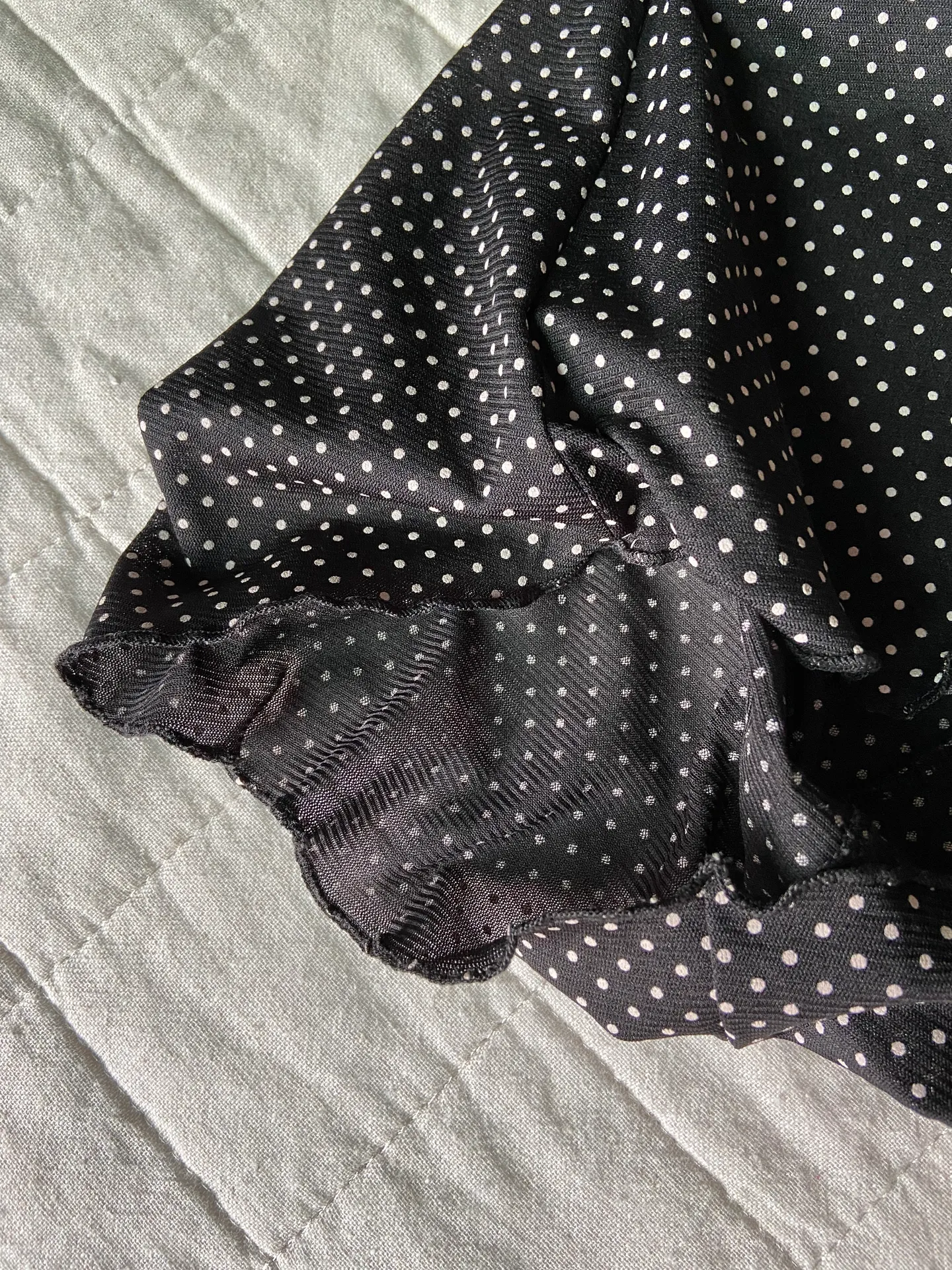 Vintage Vibes Polka Dot Midi Dress Multi Size XS - Image 5