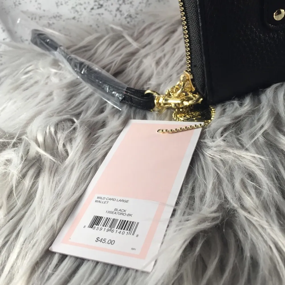 🆕 Juicy Couture Black Wild Card Large Wallet - Image 5