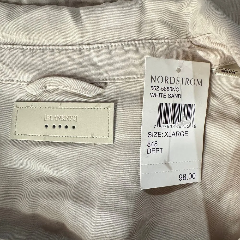 BLANKNYC Anthropologie X-Large Breezy Moto Jacket Full-Zip Pockets Long Sleeves - Image 10