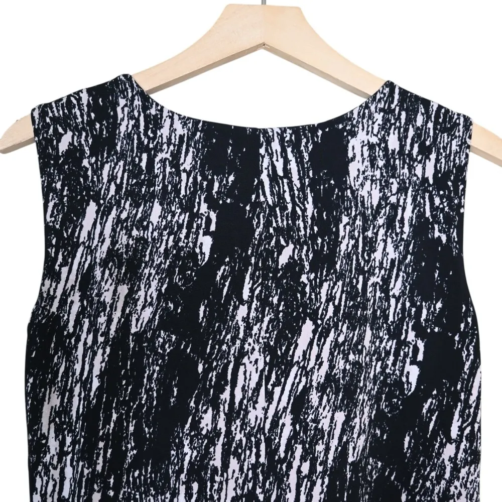 Marc New York Andrew Marc Women's S Black White Dressy Tank - Image 4