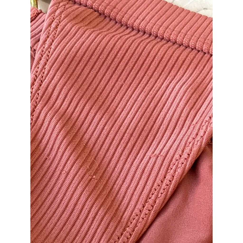 Camila Coelho Carlo Bikini Bottoms in Rust X-Small New Womens Swimsuit - Image 6