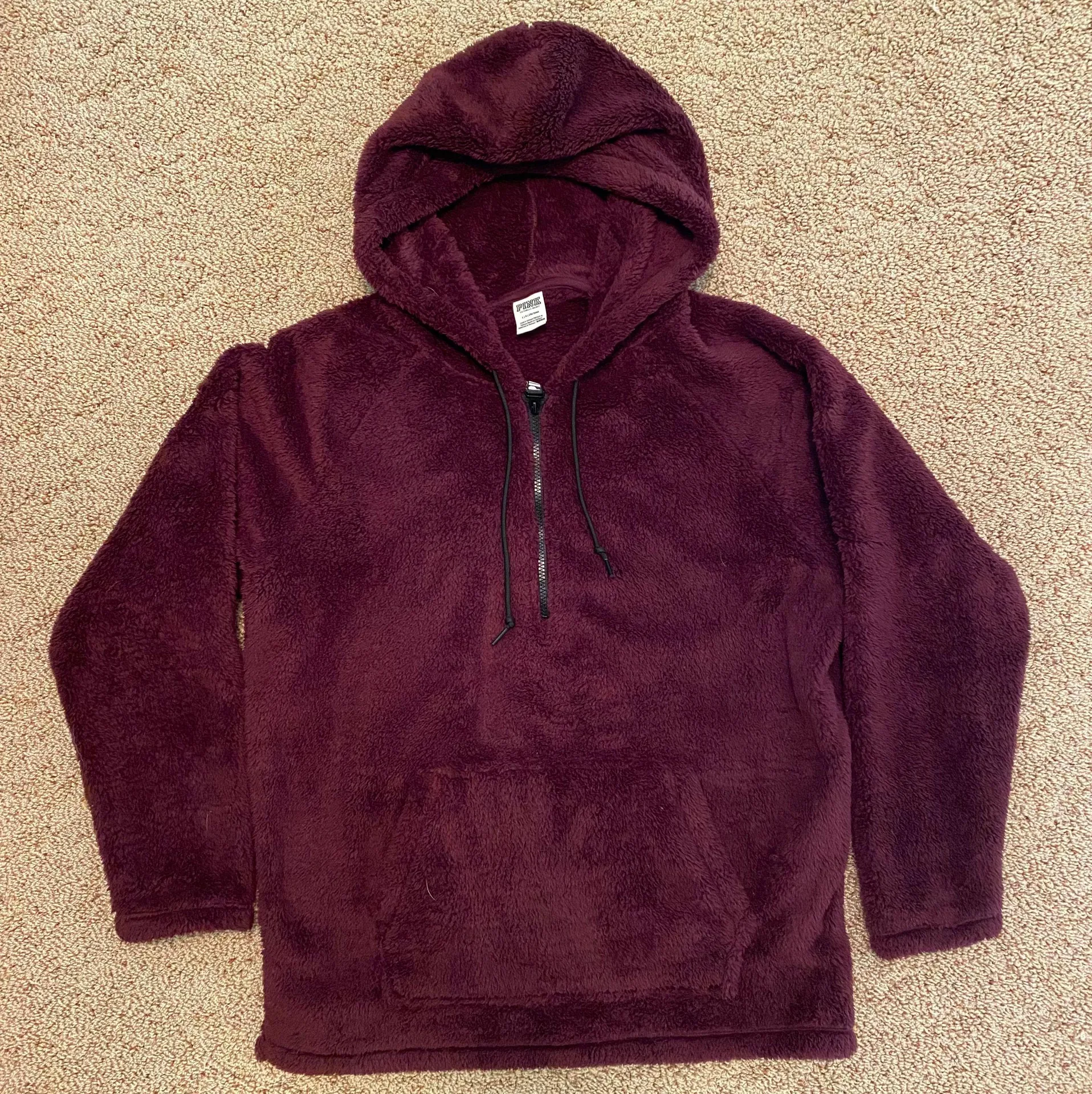 ‼️Victoria’s Secret PINK Teddy Sherpa Hoodie‼️ - Image 4