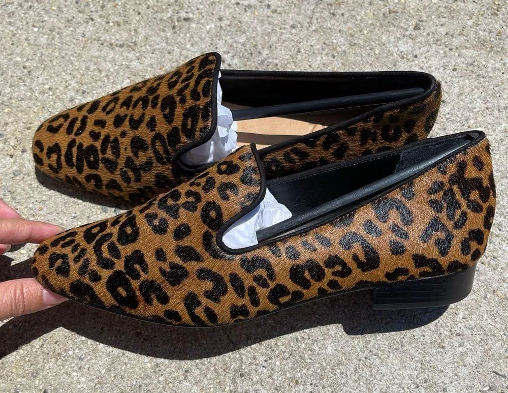 SCHUTZ Graca Leopard Print Loafer - Image 4