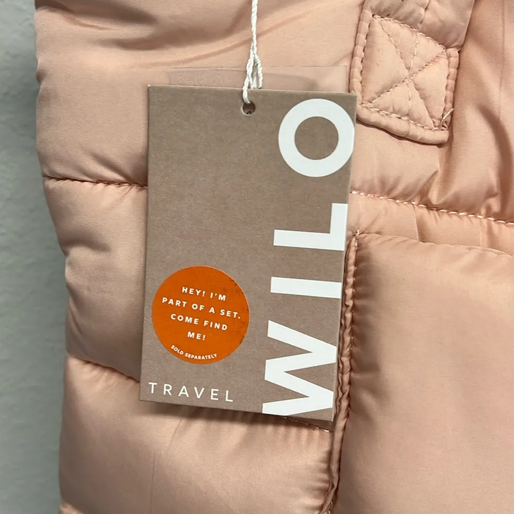 NWT Wilo The Label The Label Puffer Tote Bag (Blush) w/ Carry on Compart… Pink - Image 4