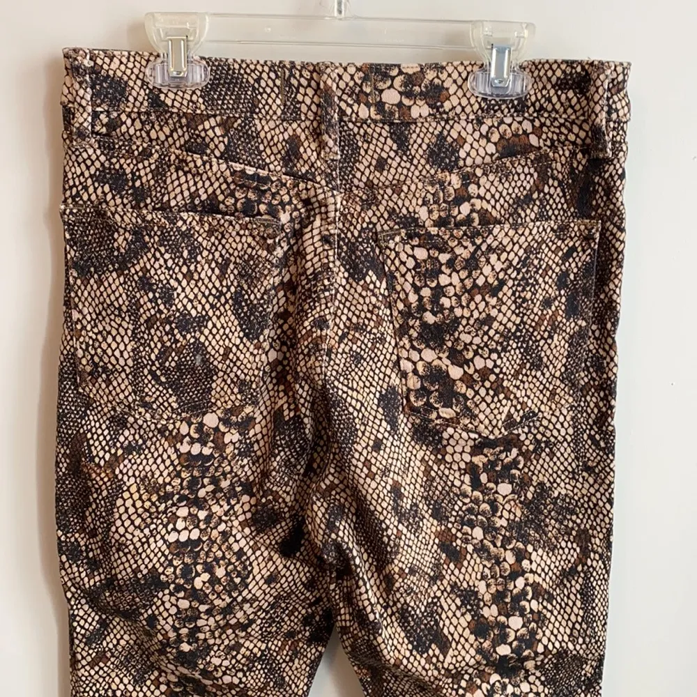 Free People Two Faced Snakeskin Skinny Jeans - Image 5