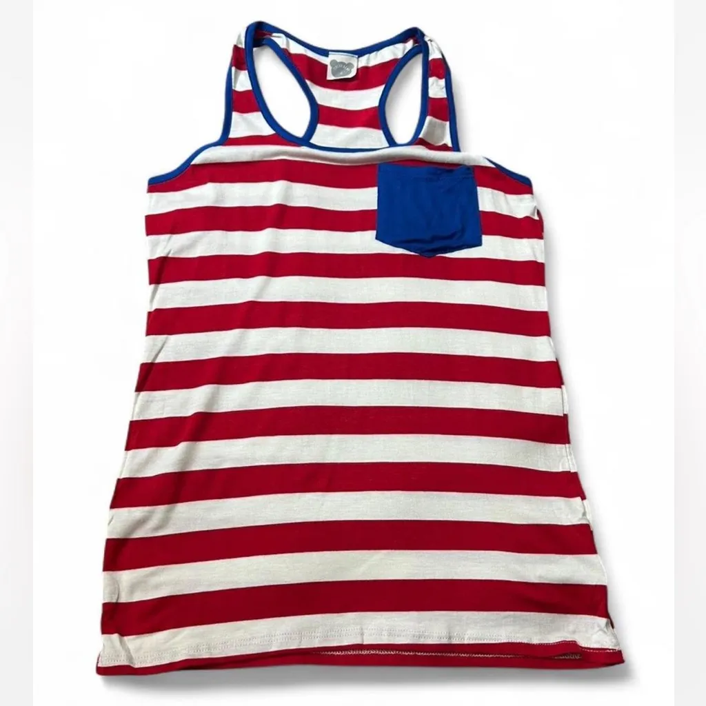 Patriotic Tank Top‎ Red - Image 5