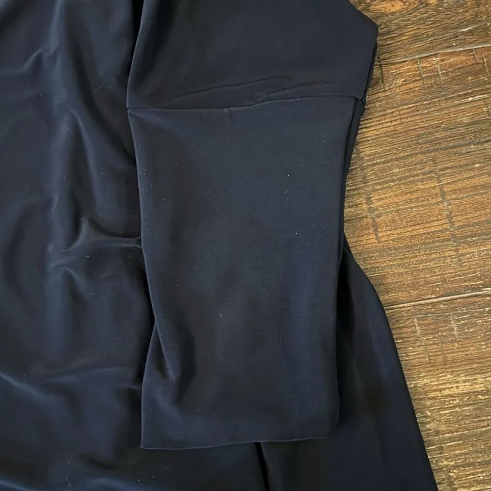 Joseph Ribkoff Navy Studded Layered Mini Dress Tunic Travel Knit Women’s Size 8 - Image 6