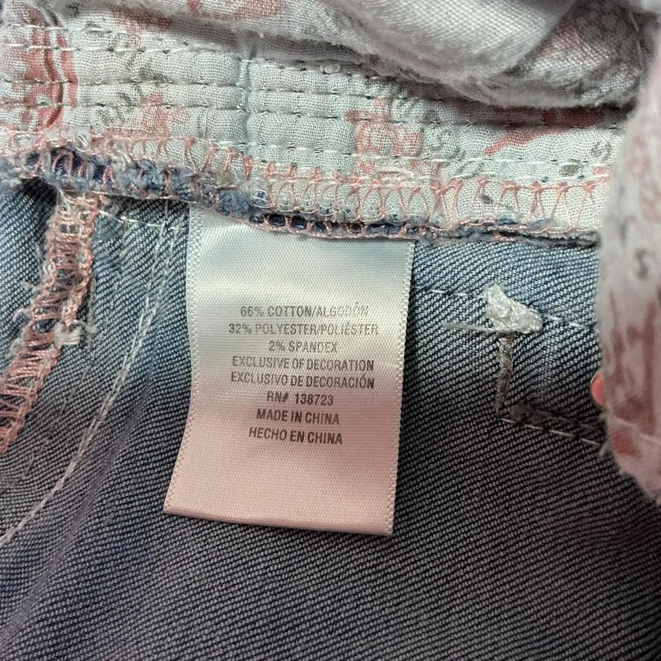 Rebel Soul Skinny Jeans Embellished Pockets Dark Wash‎ Denim Blue Size 6 - Image 5