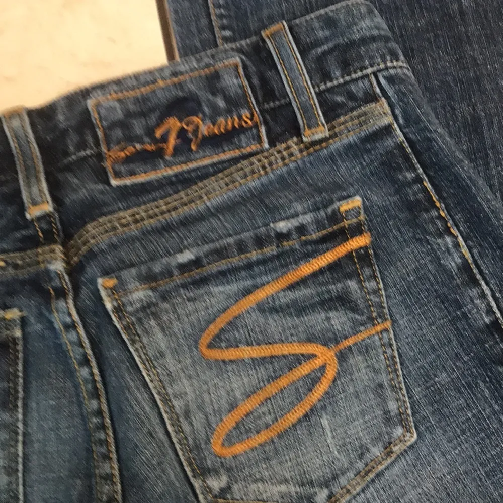 Seven7 gold-digger power denim jeans size 25 - Image 4