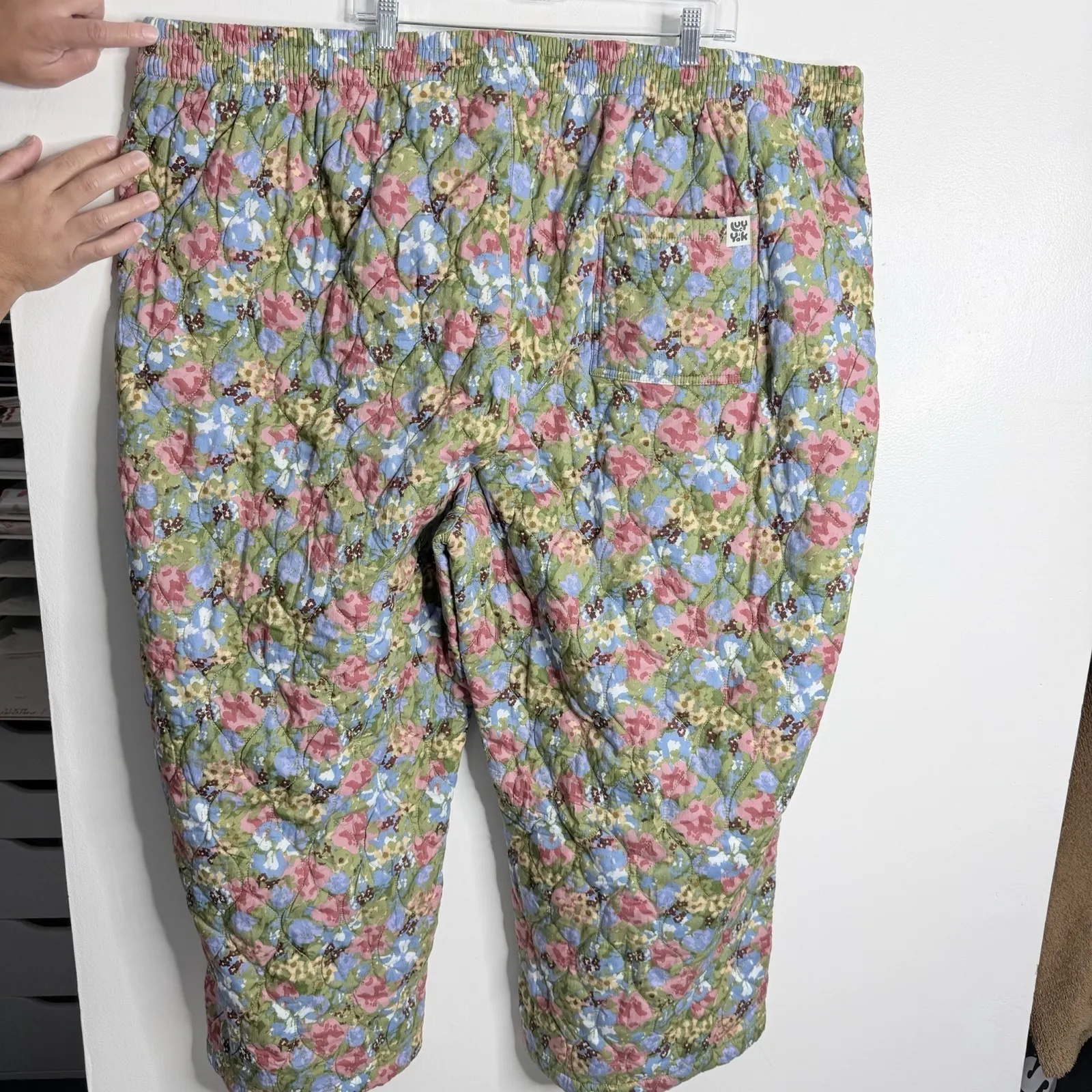NWT Lucy And‎ Yak Chester Trouser Elsinore Floral Deadstock Cotton 4XL RARE Size 4X - Image 2