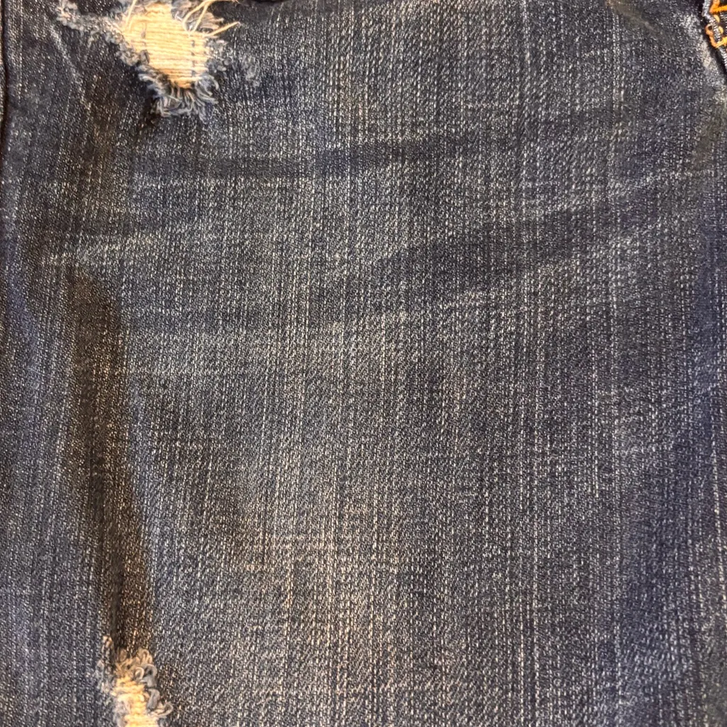 Abercrombie & Fitch Dark Wash Distressed Skinny Jeans W26 L29 Low Rise - Image 13