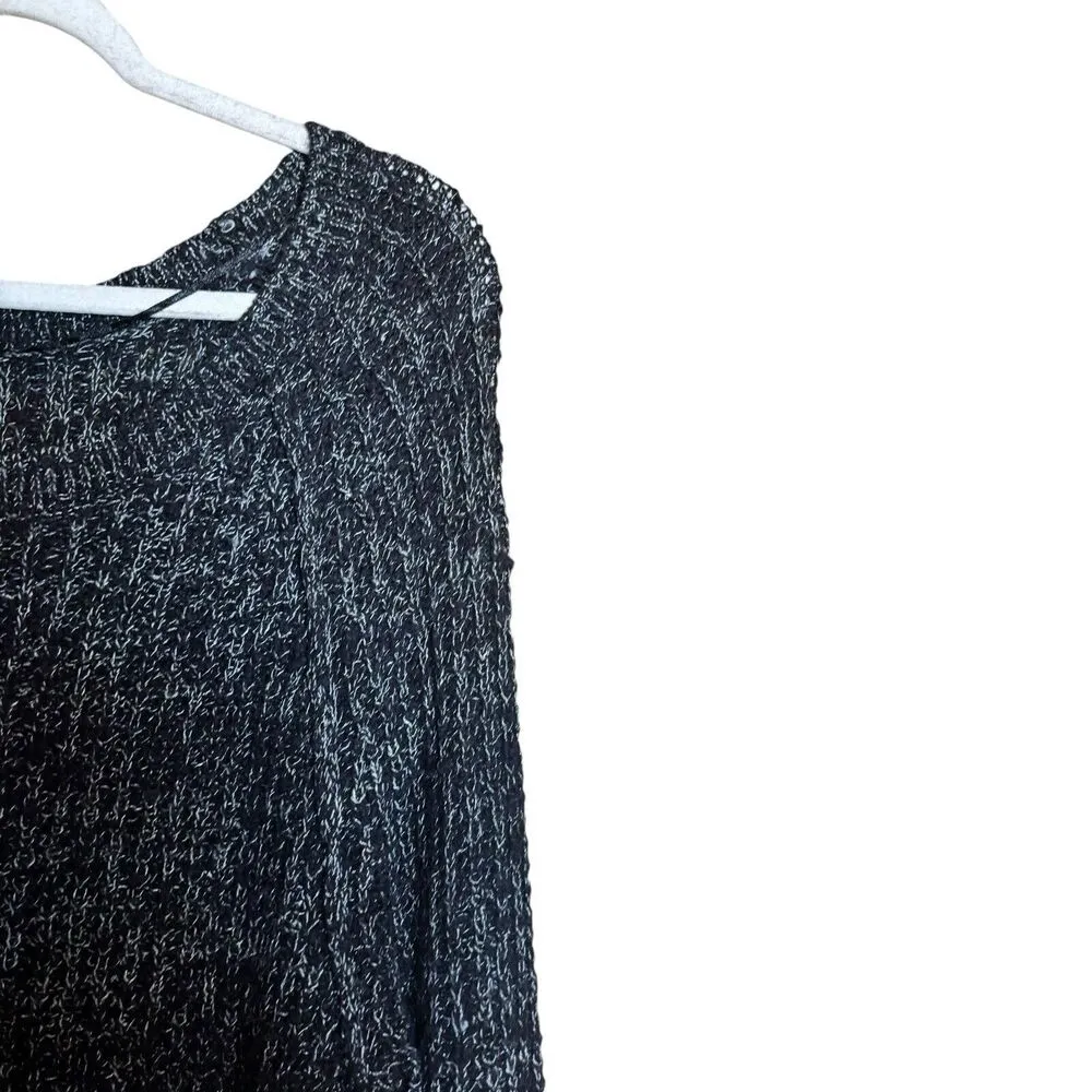 Free People Tunic Sweater Womens Large Multicolor Chunky Pullover Sweatshirt - Image 4