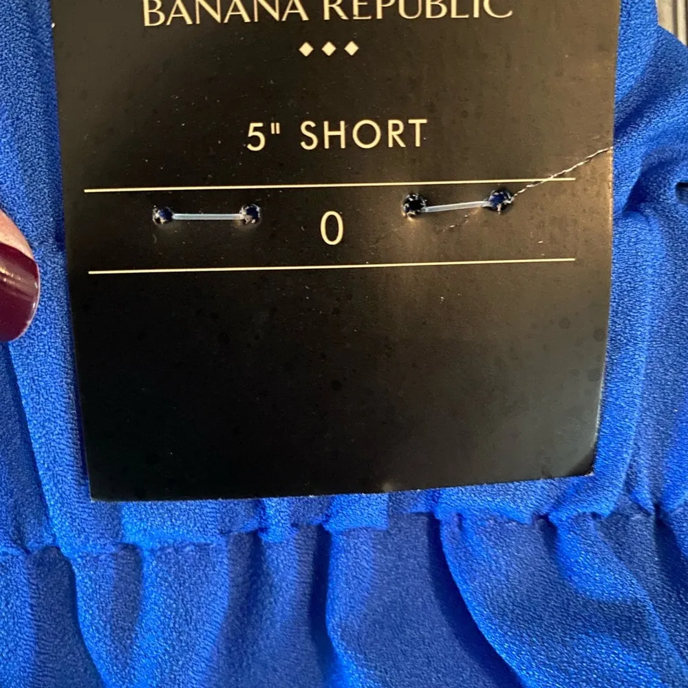 COPY - Banana Republic Women’s Electric Blue Shorts Size 0 New with Tags Tie Cl… - Image 6