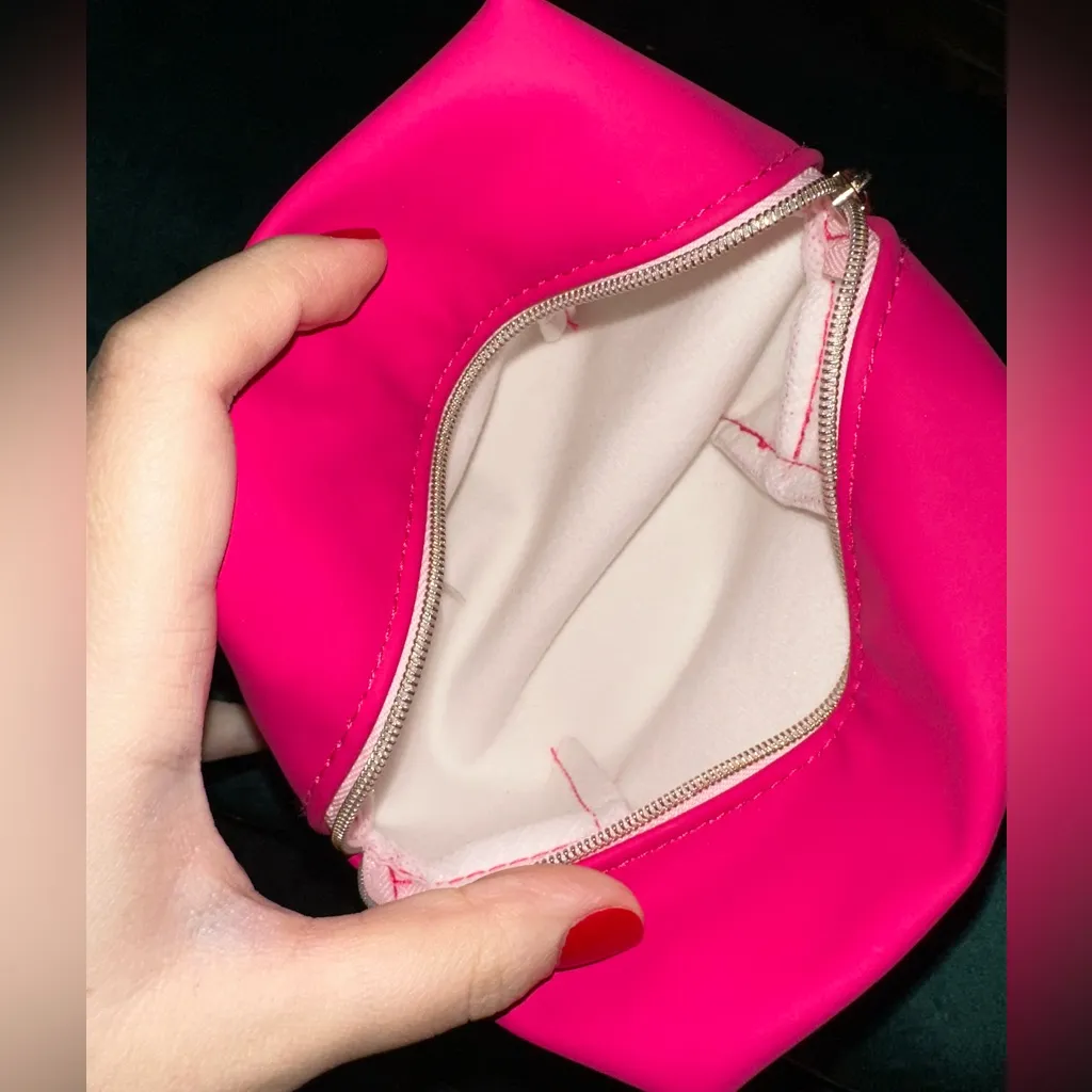 New Too Faced Pink Makeup Bag - Image 3