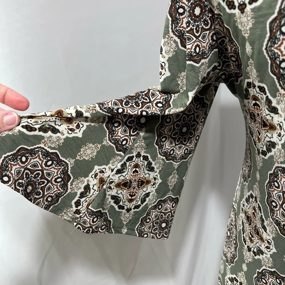 Voll slinky stretchy dress Green - Image 14