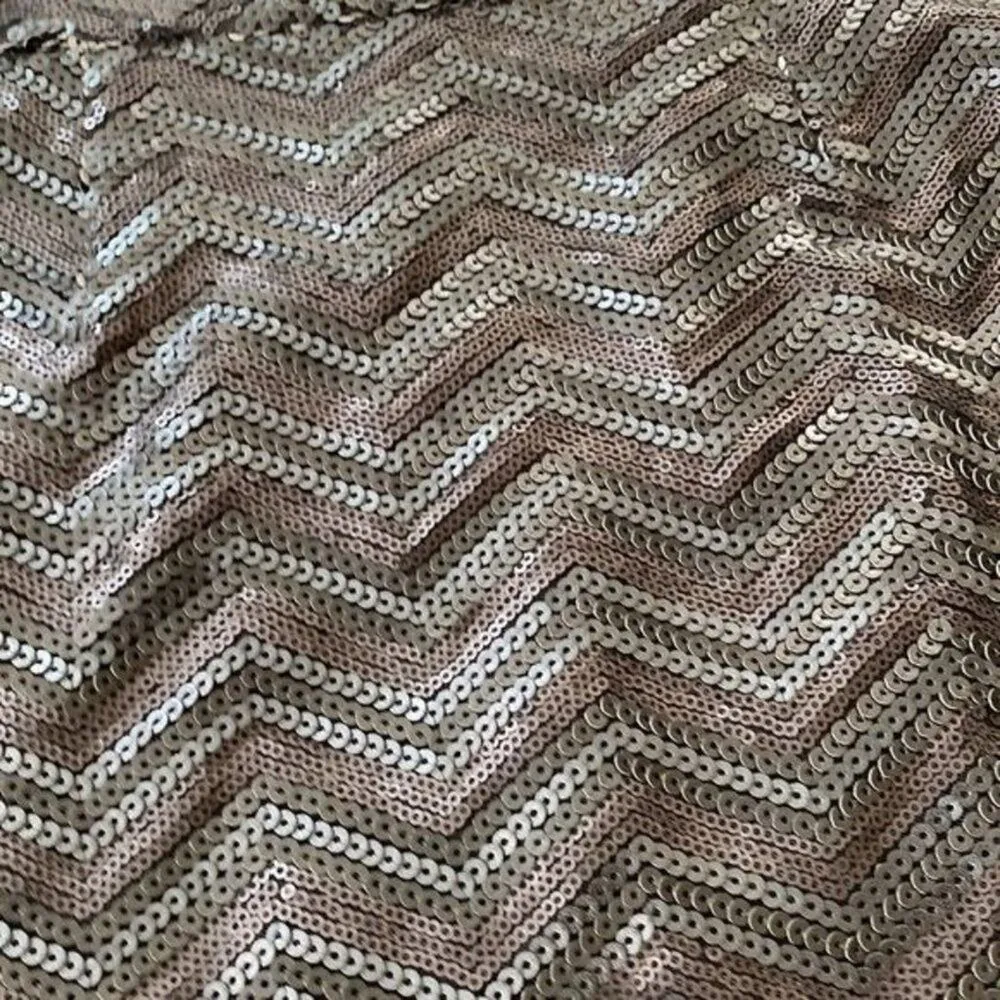 EUC TOBI Sequined Black Mini Skirt Sz S/XS - Image 5