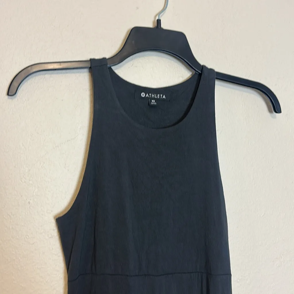 Athleta Santorini Maxi Dress Granite‎ X-Small - Image 5