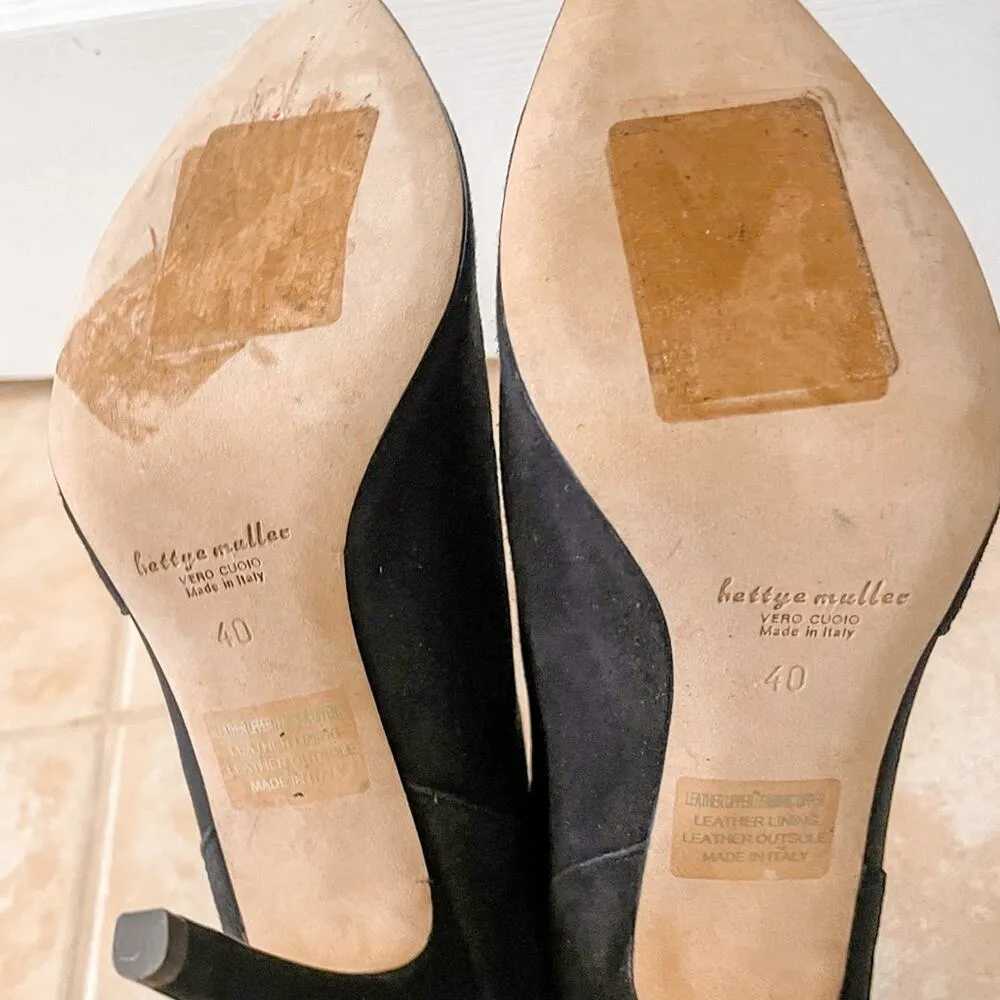 NEW Bettye Muller Gidget Leather Stretch Bootie, NWOT, US Size 8, MSRP $378 - Image 7