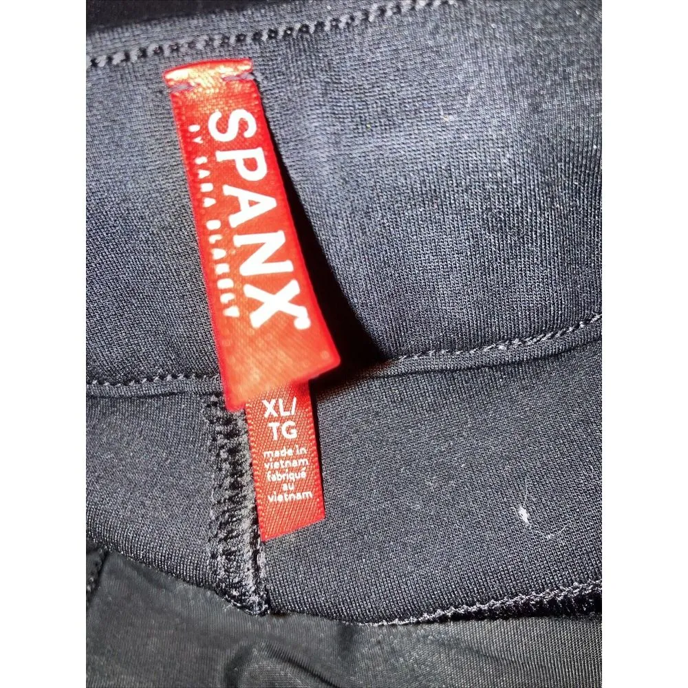 SPANX Women's Jeans Look Jogger Black  XL‎ EUC - Image 5