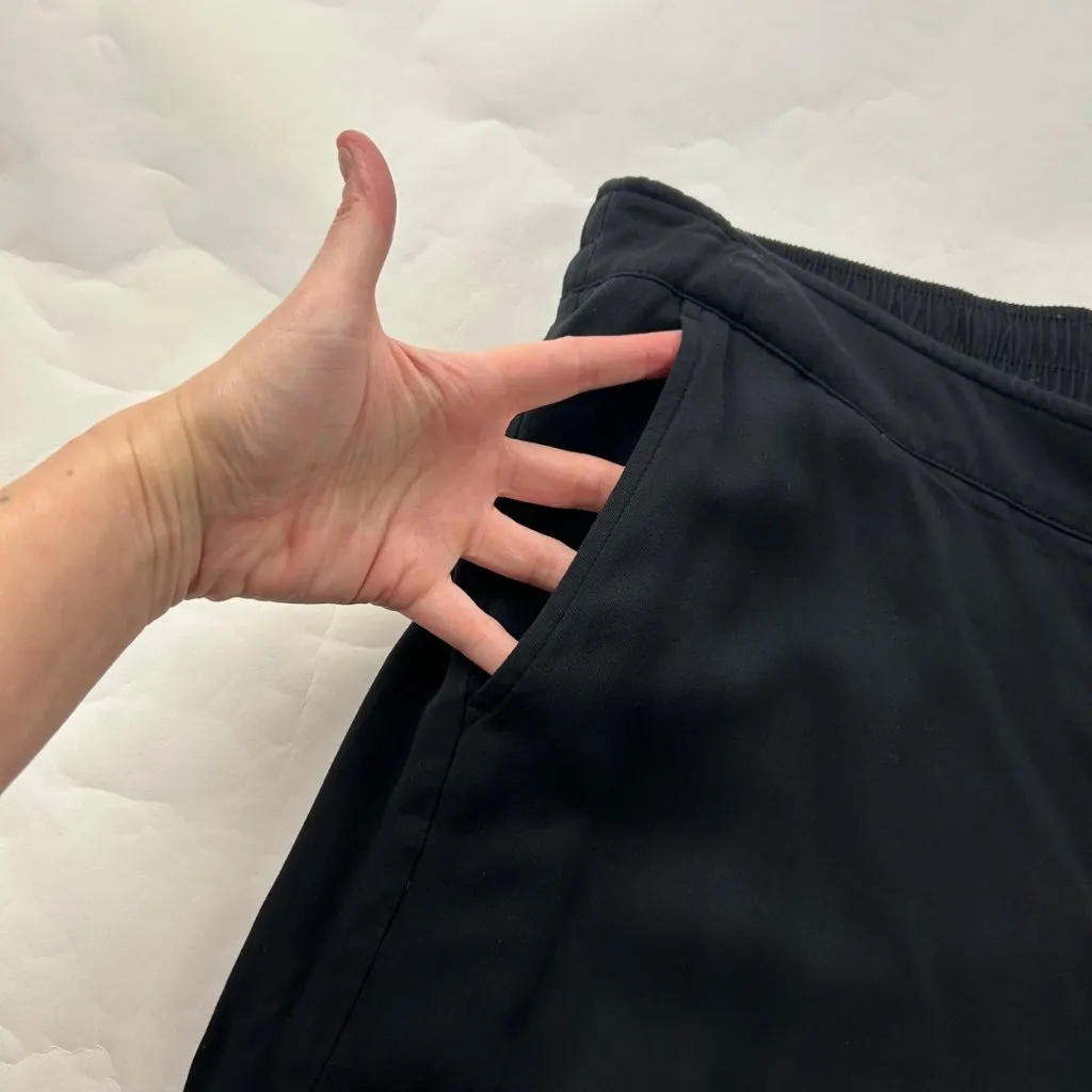 Old Navy Black Challis Wide Leg Pant XL - Image 3