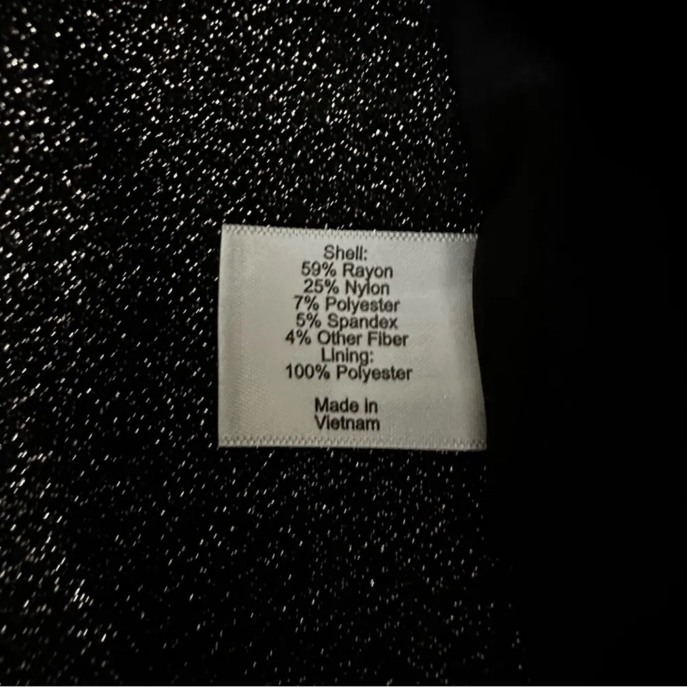 Lane Bryant Sparkly Blazer, Item # 358476, Black & Gold Occasion Jacket, size 18 - Image 8