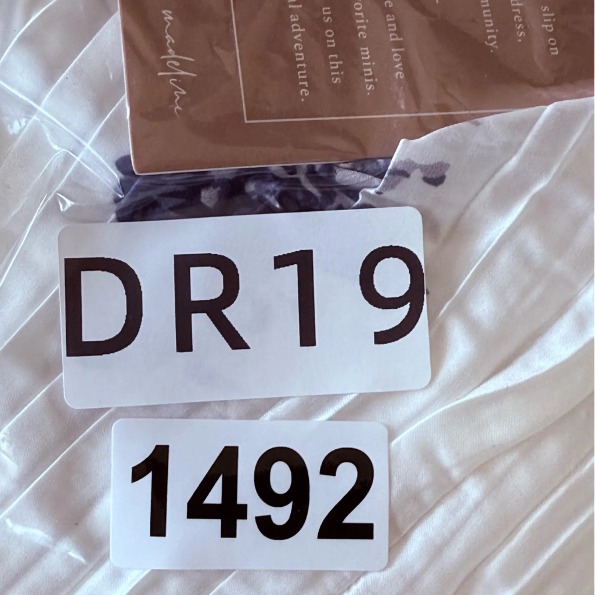 Ivy City Co Lorraine porcelain dress floral White and Blue Tiered Dress size L Size L - Image 13