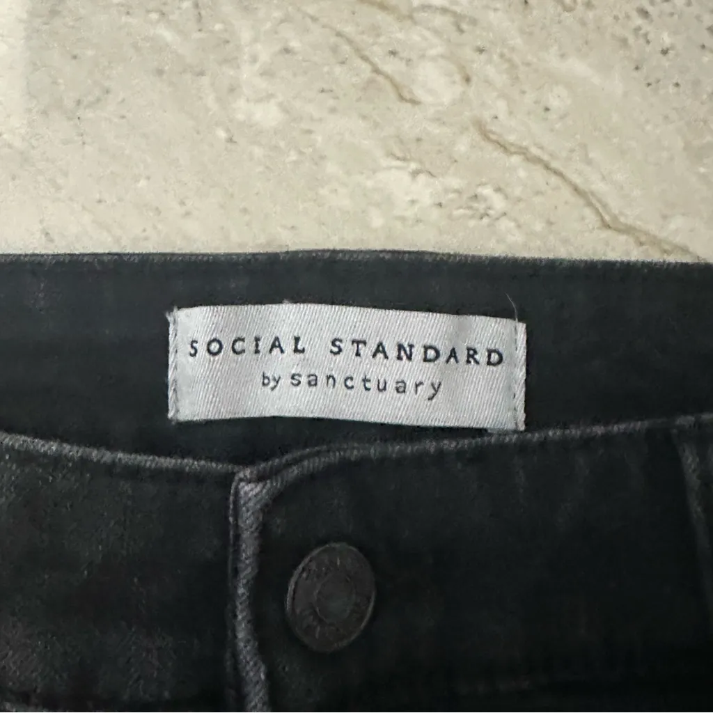 Social standard by sanctuary black‎ jeans 8/29 - Image 6