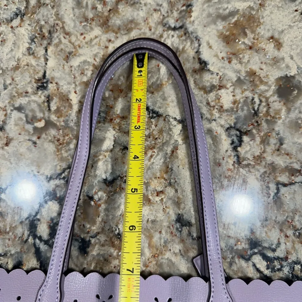 Coach Mini City Tote Bag Soft Lilac Purse Easter Spring Summer - Image 12