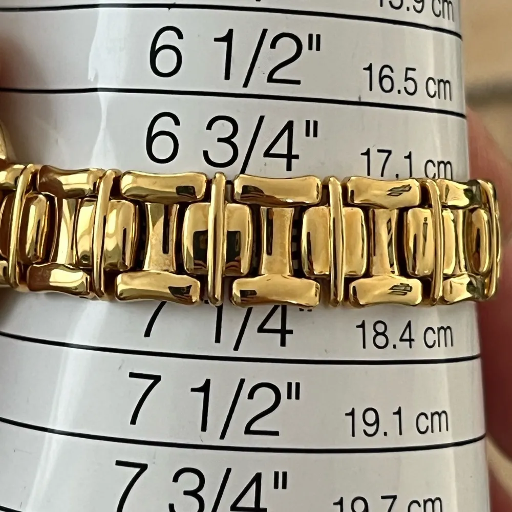 Giorgio Beverly Hills Gold Plated Ladies Watch Luxury Pearl Dial Gorgeous - Image 14