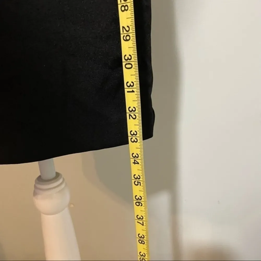 NWT Solid Black Sheath Dress Pencil Bodycon Fitted New Officewear - Image 5