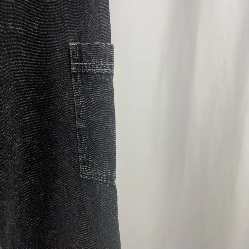 RSQ Grunge Cargo Size 23 Baggy Loose Wide Leg Jeans Acid Wash - Image 3