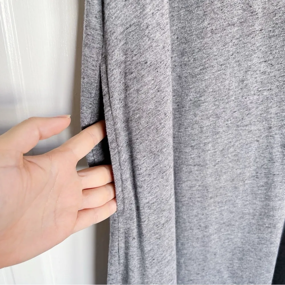 Free Fly • Bamboo Heritage Midi Dress maxi tank jersey knit Heather Flint grey Gray - Image 7