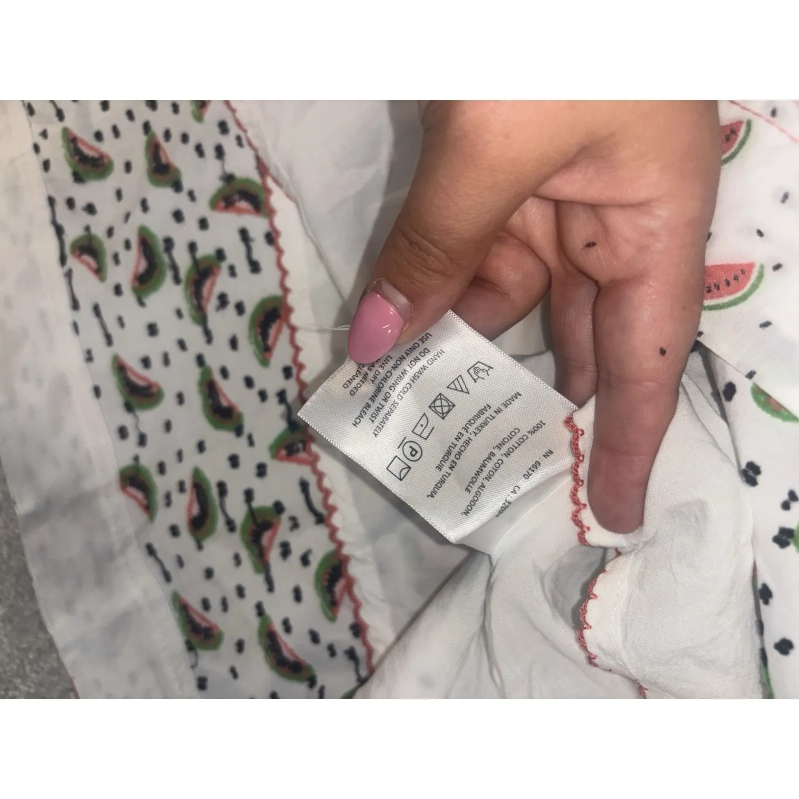 Anthropologie HD in Paris Watermelon‎ Park-bound One-Shoulder Dress 6 Pockets - Image 7