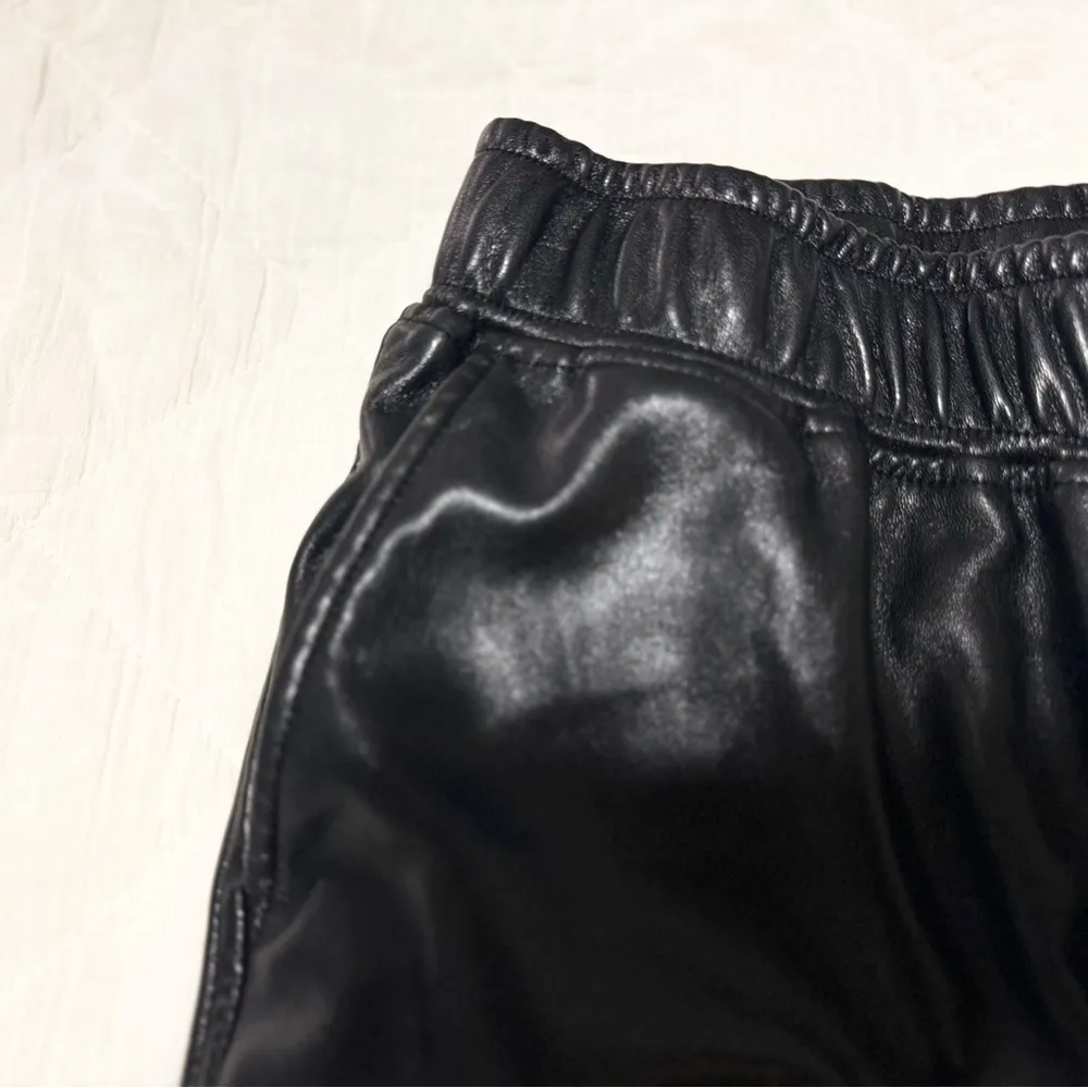 Steve Madden Faux Leather Joggers - Image 4