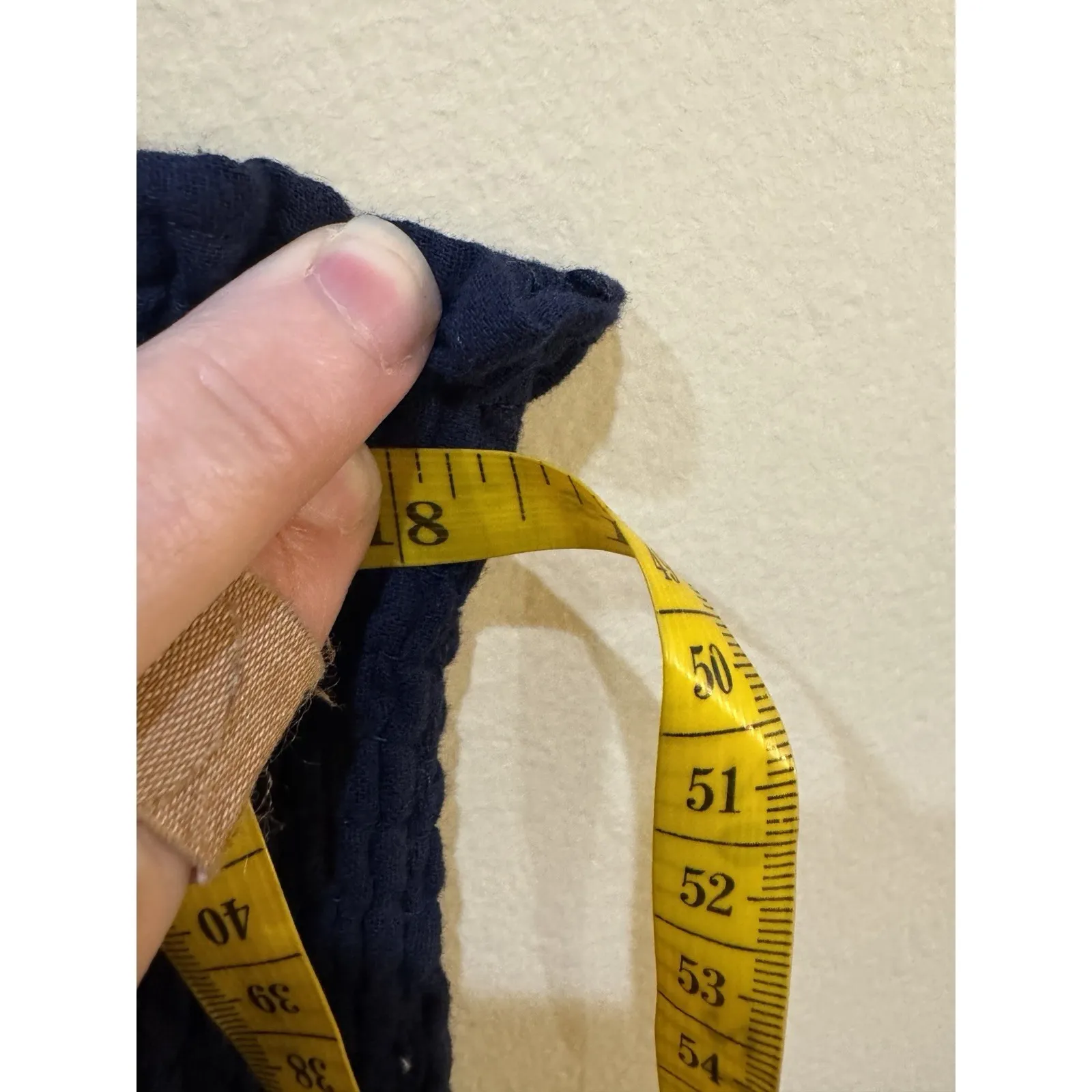 Caslon Pink Rouge Smocked Tie Strap Cotton Gauze Midi Sundress Size‎ 2X Blue - Image 9