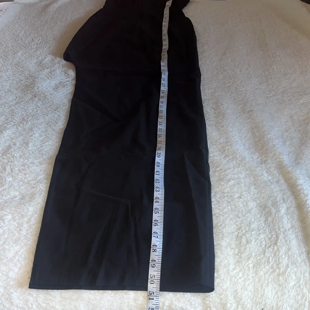 Vesper Strapless Bodycon Maxi‎ Dress Black Size 4 $128 - Image 5