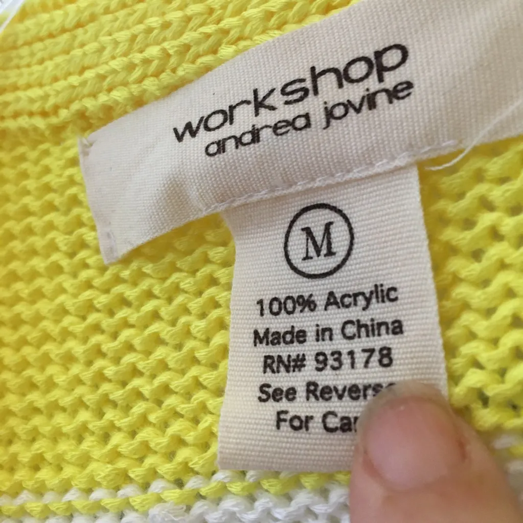 FINAL MARKDOWN Ladies workshop Andrea jovine sweater medium - Image 3