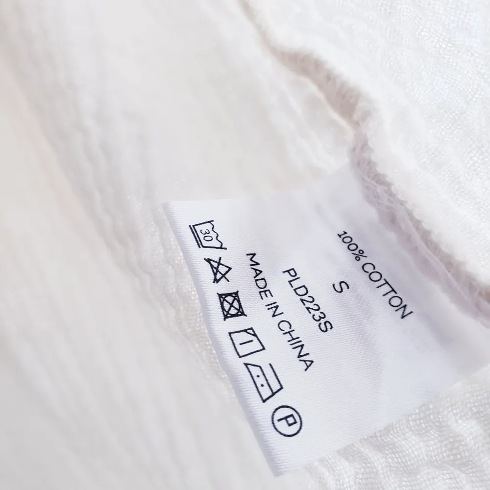 Pink Lily Let Me Adore You Button Down Front Gauze Long Sleeve Blouse - Image 9