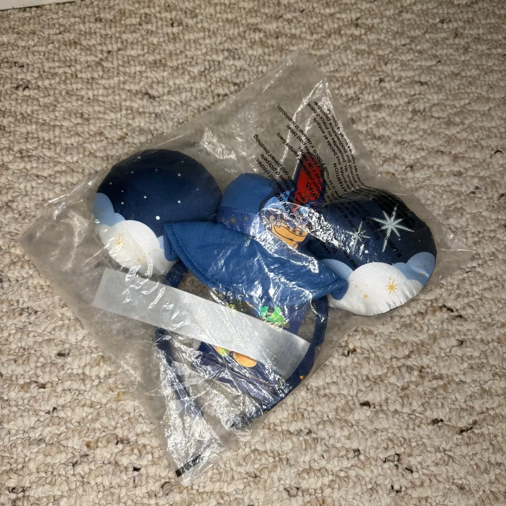 NWT Walt Disney World Peter Pan’s Flight Ear Headband 50th Anniversary WDW Blue - Image 2