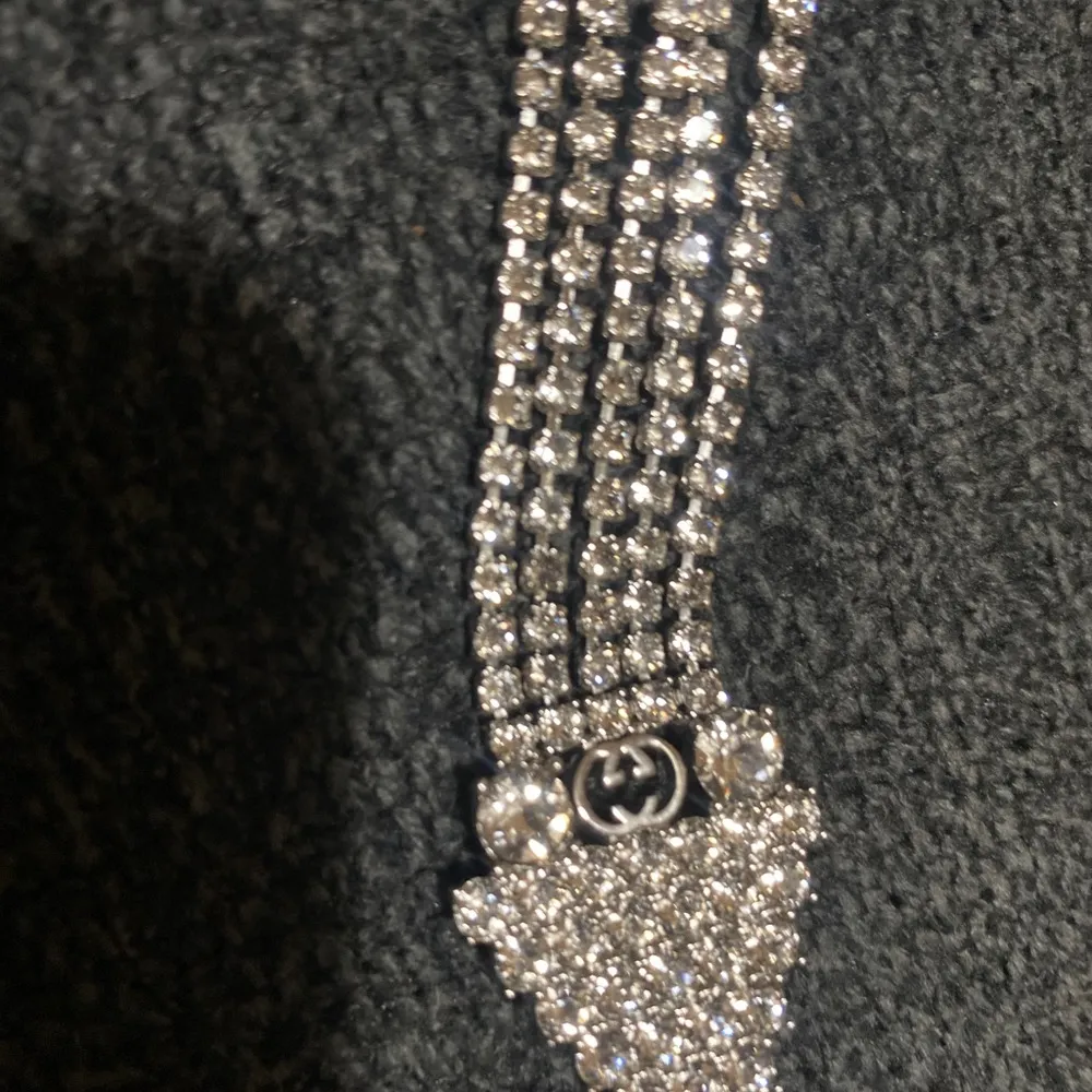 Gucci Single Crystal Drop Earring - Image 3