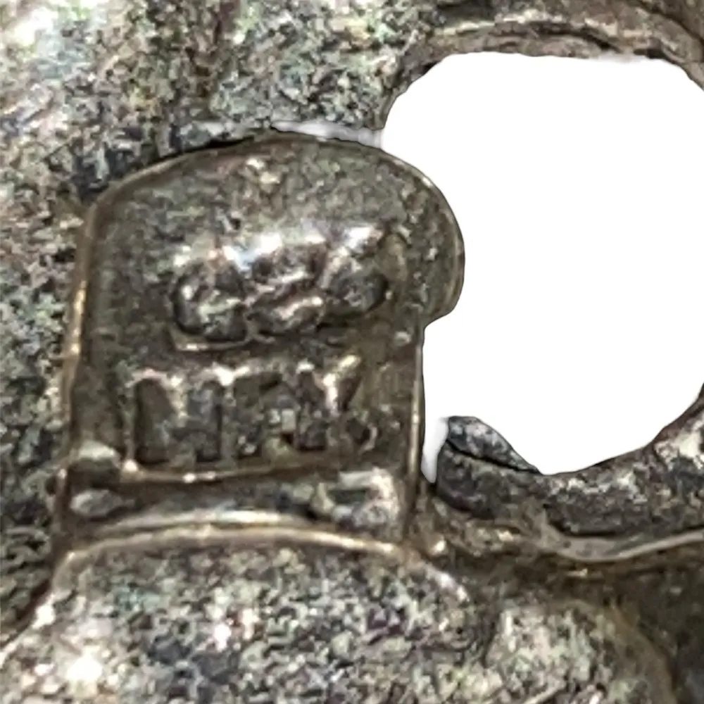 Sterling silver Mexico Noah’s Ark bracelet stamped.Approx 7” weighs 28.68 grams - Image 5