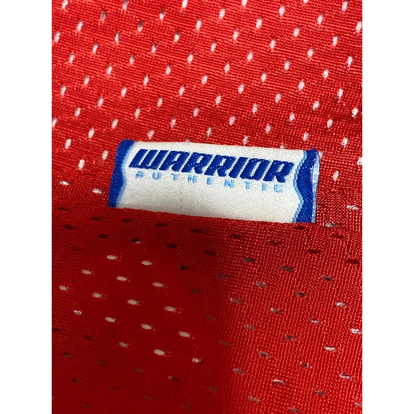 Warrior Women's Red Midwood Glax Lacrosse Sleeveless Crew Neck Tank Jersey Top M Size M - Image 3